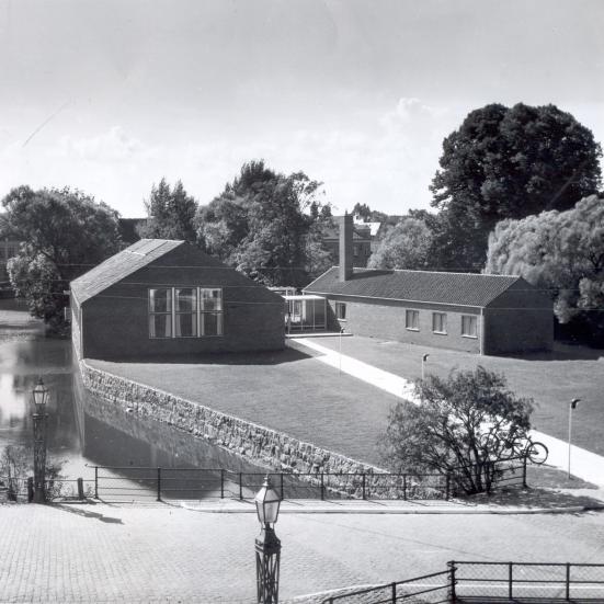 Fotografi af Nyborg Bibliotek fra 1940.