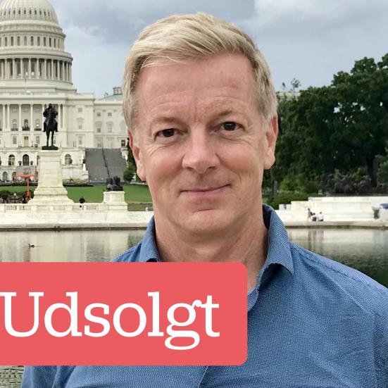 Billede af Steffen Kretz med teksten udsolgt