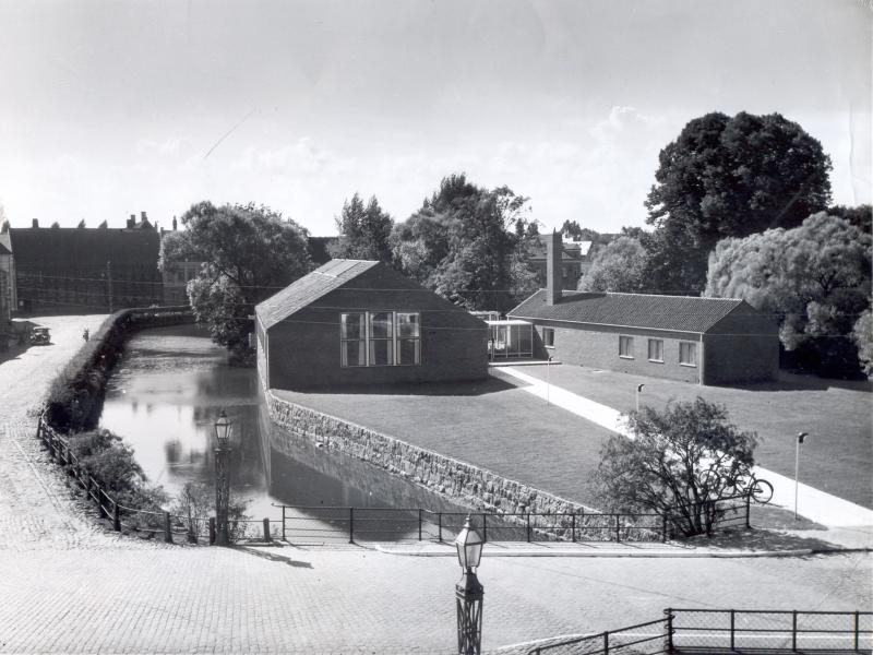 Fotografi af Nyborg Bibliotek fra 1940.