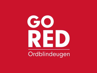 Go Red ordblindeugen