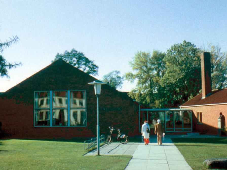 Biblioteket som det så ud i 1977.